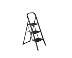 BLACK MINI 3-STEP STOOL