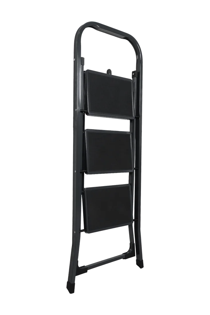 BLACK MINI 3-STEP STOOL