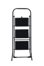 BLACK MINI 3-STEP STOOL