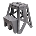 Sgabello SMART STEP grigio HYTAMA