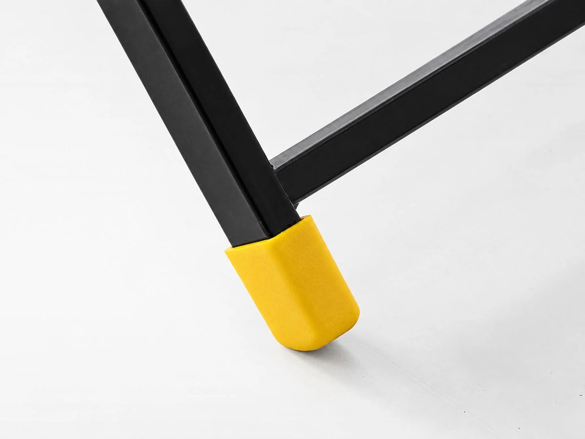 Stendibiancheria ULTRA MYA nero / giallo: piedino antiscivolo