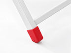 Stendibiancheria ULTRA SARA bianco / rosso: piedino antiscivolo